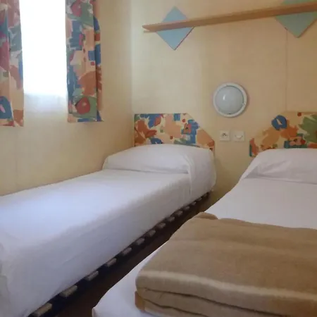 Inviting Mobile Home In Sorso With Shared Pool